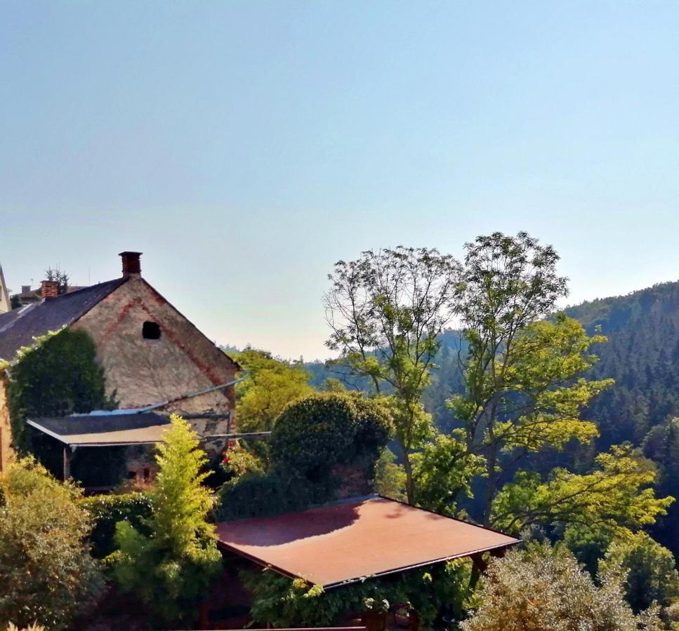 Rychta Bed & Breakfast Rataje nad Sazavou ภายนอก รูปภาพ